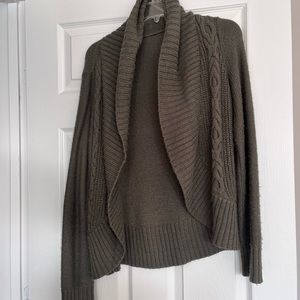 Green mossimo cardigan